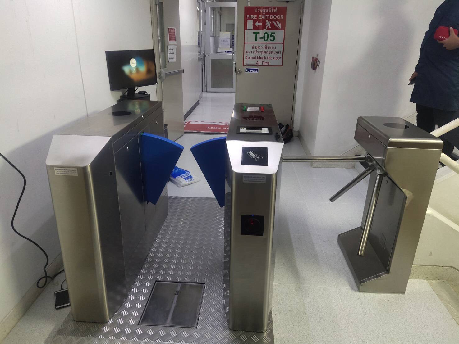 Tripod Turnstile And Flap Barrier Thailand Project 